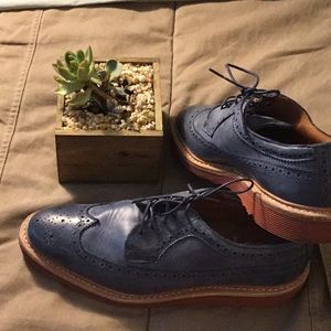 Allen Edmonds Shannon Navy Dress Shoes